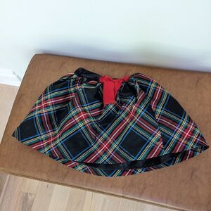 Hope & Henry plaid tulle Holiday skirt